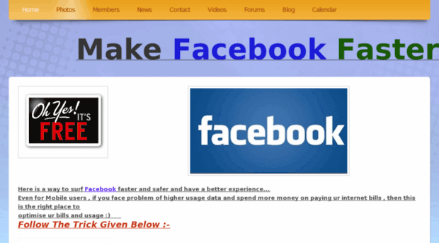 makefacebookfaster.webs.com