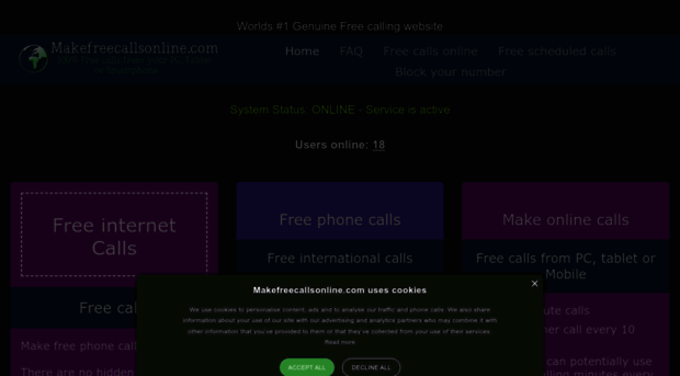 makefreecallsonline.com