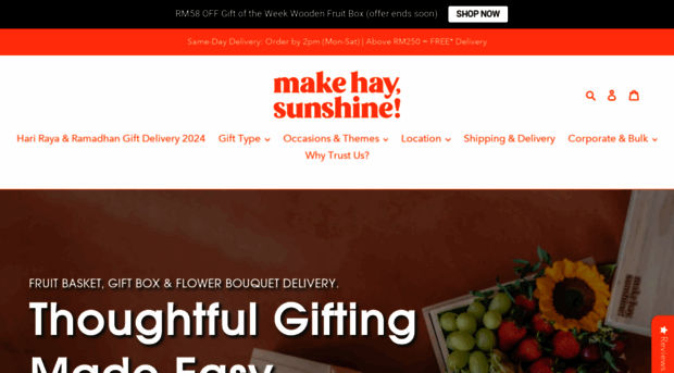 makehaysunshine.com