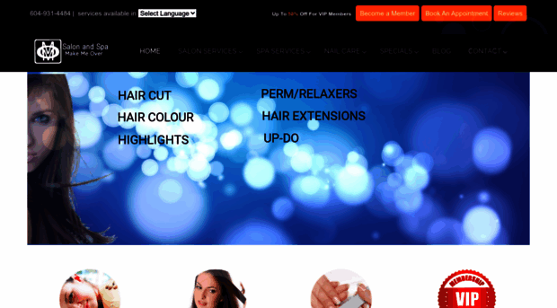 makemeoversalonspa.com