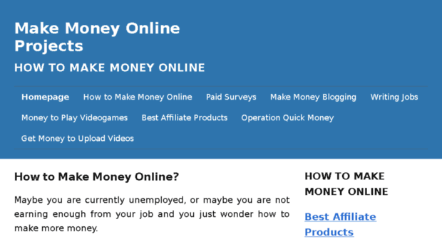 makemoneyprojects.com