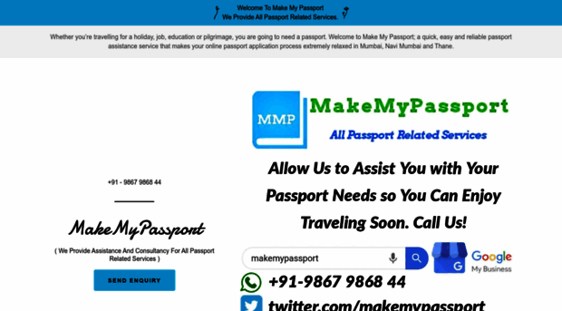 makemypassport.in