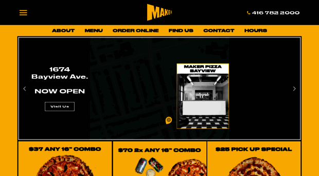 makerpizza.com