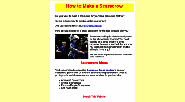 makescarecrows.com