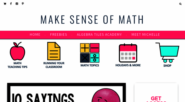 makesenseofmath.com