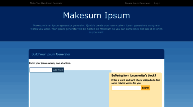 makesum.com