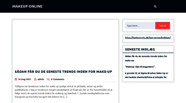 makeup-online.dk