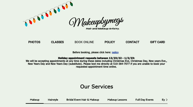 makeupbymegs.com