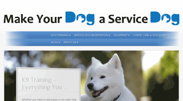 makeyourdogaservicedog.com