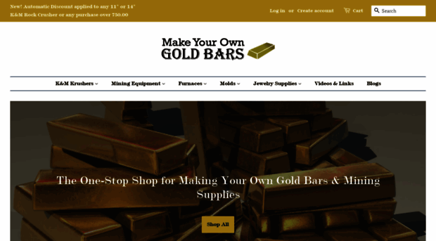 makeyourowngoldbars.com