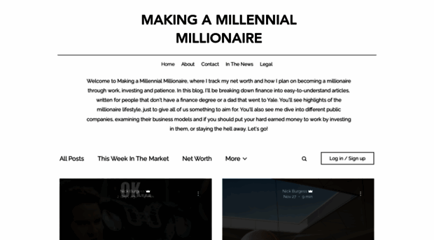 makingamillennialmillionaire.com