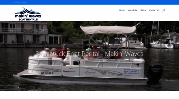 makinwavesboatrental.com