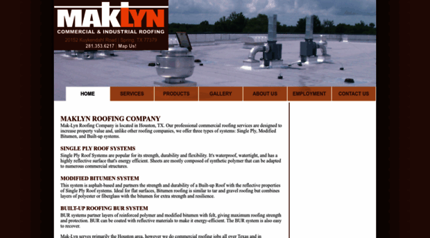 maklynroofing.com