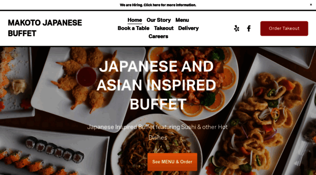 makotojapanesebuffet.com