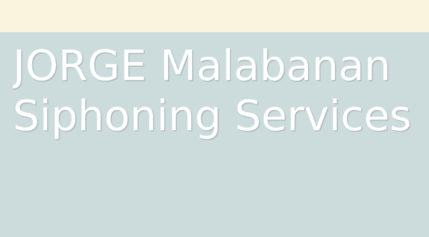 malabanansiphoningservices.com.ph