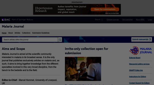 malariajournal.biomedcentral.com