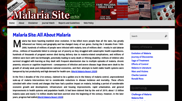 malariasite.com