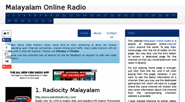 malayalamradio.techcollections.co