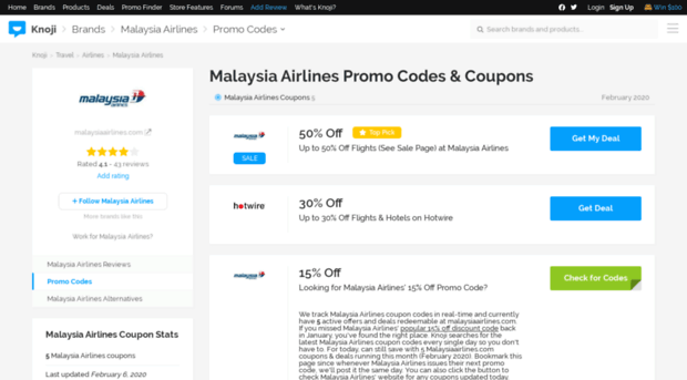 malaysiaairlines.bluepromocode.com