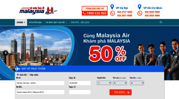 malaysiaairlines.com.vn