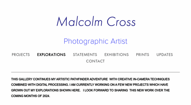 malcolmcrossarts.com