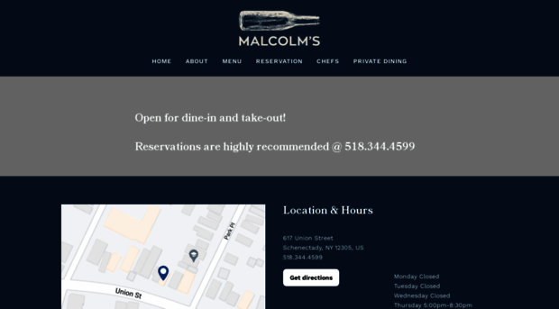 malcolmsrestaurant.com