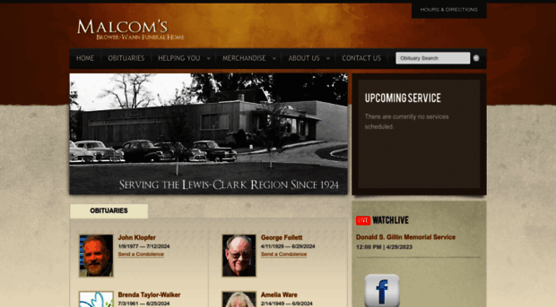 malcomsfuneralhome.com