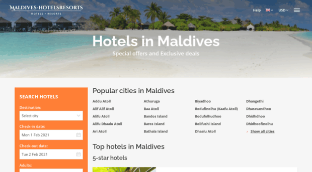 maldives-hotels.net