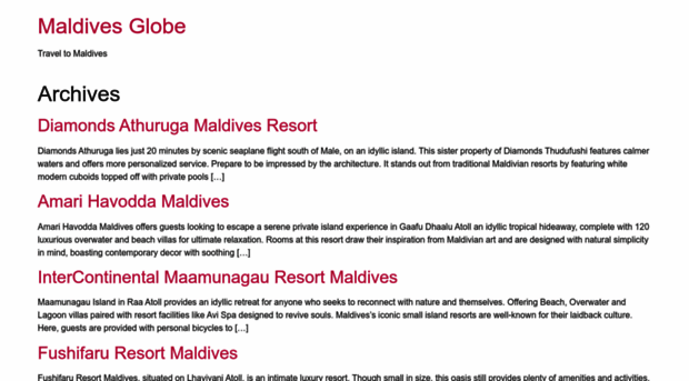 maldivesglobe.com