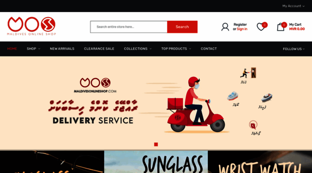 maldivesonlineshop.com