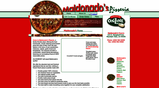 maldonadospizza.com