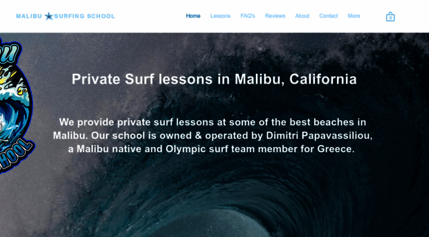 malibusurfingschool.com