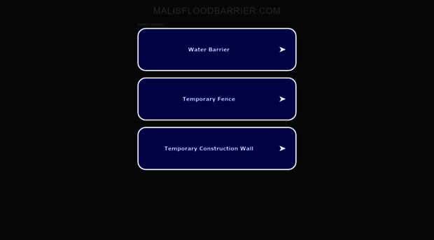 malisfloodbarrier.com