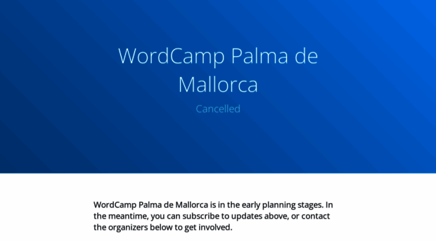 mallorca.wordcamp.org