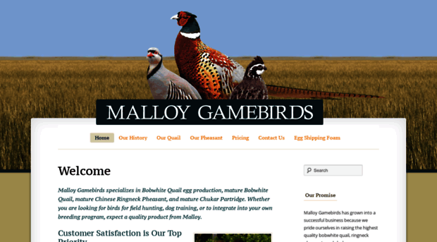 malloygamebirds.com