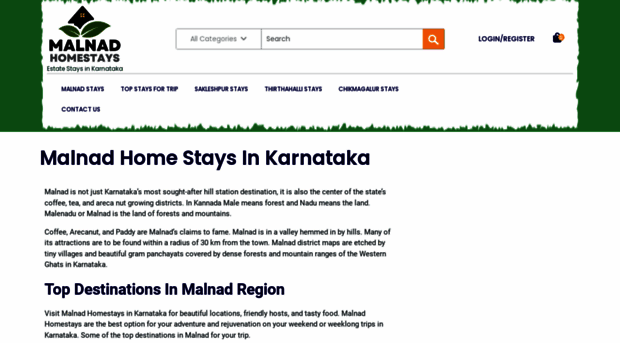 malnadhomestays.com