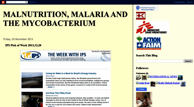 malnutritionandmalaria.blogspot.com