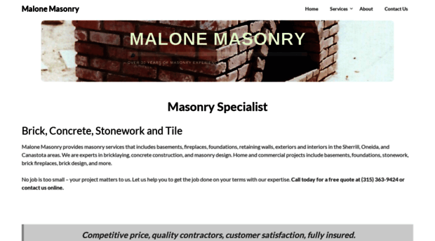 malonemasonry.com