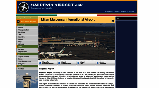 malpensa-airport.info