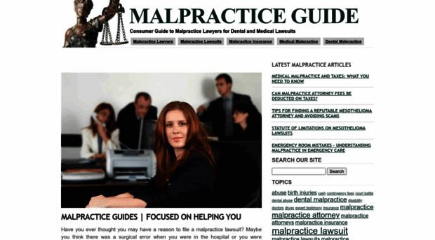 malpracticeguide.com