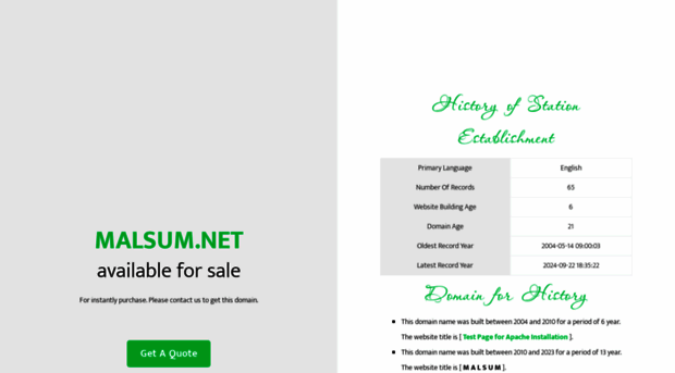 malsum.net