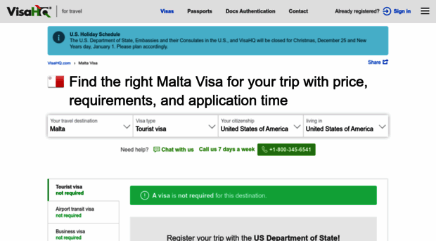 malta.visahq.com