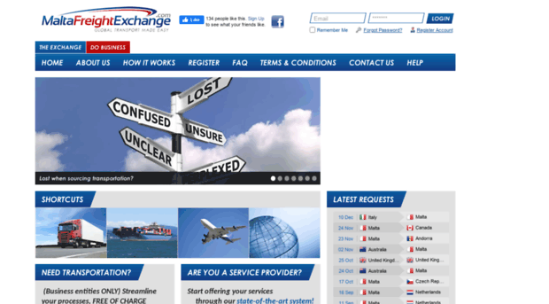 maltafreightexchange.com