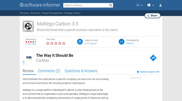 maltego-carbon.software.informer.com