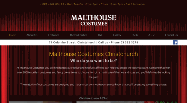 malthousecostumes.co.nz