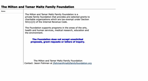 maltzfoundation.org