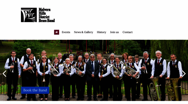 malvernhillsbrassband.co.uk