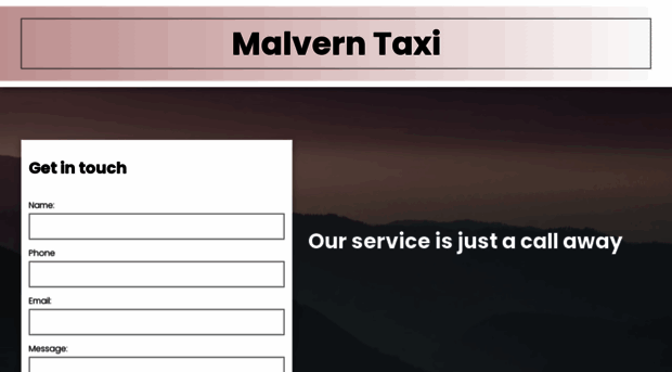 malverntaxi.com