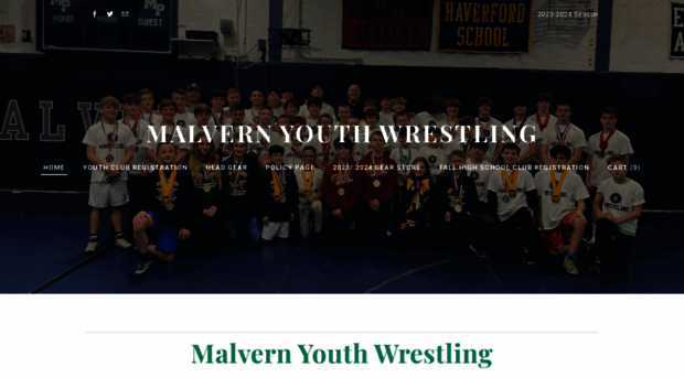 malvernwrestling.com