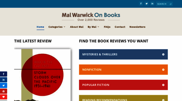 malwarwickonbooks.com